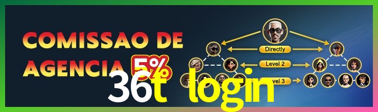 Aplicativo móvel 36t login para iOS e Android